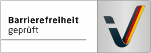 Kennzeichen „Barrierefreiheit geprüft“